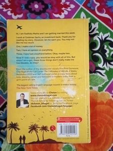 One Indian Girl By Chetan Bhagat National Bestseller Book