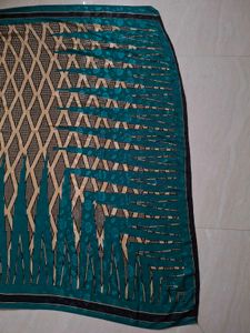 New Stunning teal and beige saree 🪔✨