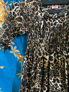 Leopard Print Dress