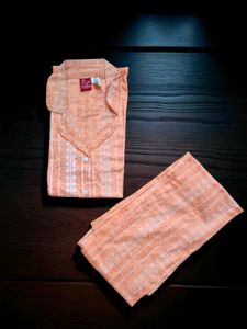 Peach Pajama Set