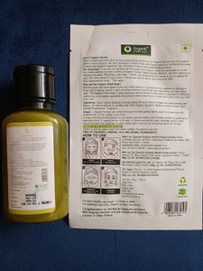 Organic Harvest Sheet Mask + Richfeel  Moisturizer