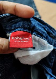 Babyhug Kids Denim Combo of 2