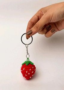 Strawberry Keychain