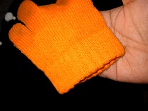Orange Gloves