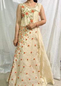 Floral Embroidered Anarkali dress