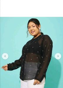QUIERO MASWomen Anushka Embroidered RegularFit Top