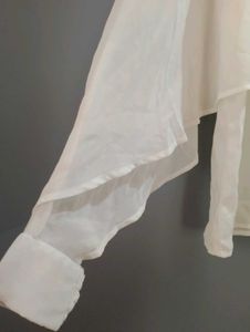 White Cape Top