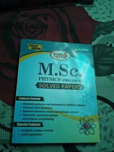 Msc Physics Solved Papers