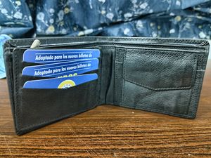 Woodland Black Leather WALLET 🖤