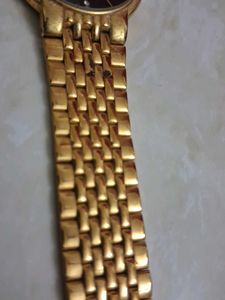 Accurate Libretto Gold Watch