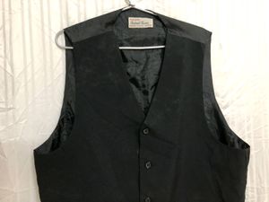 Richard Horris Black V-neck Vest