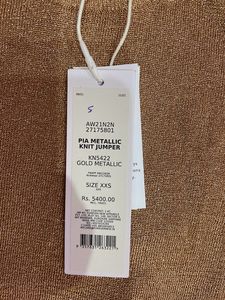 Forever New PIA METALLICKNIT JUMPER