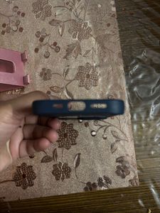 iPhone 15 Navy Blue Colour MagSafe Case
