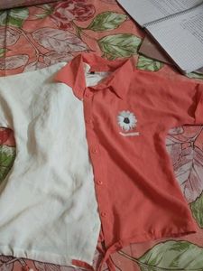 Two-Tone Button-Down Shirt