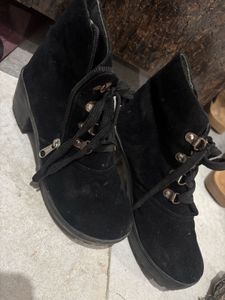 Stylish Black Ankle Boots