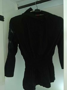 Black Crop Top For Women In Less Price