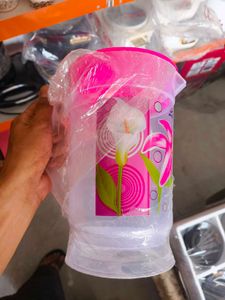 Floral Water Pitcher