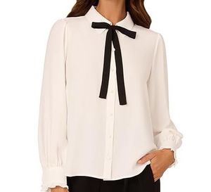 Black Bow Tie White Shirt