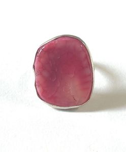 Pink Natural Stone Ring 💥