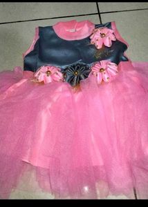 New 3 combo Girls kids Clothing Dress  polka bl