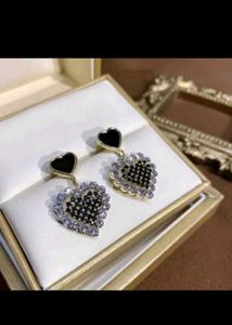 Heart Dangle Earrings