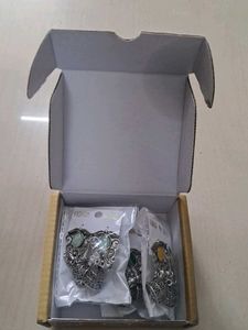 Boho Silver Earring &amp; Ring Sets