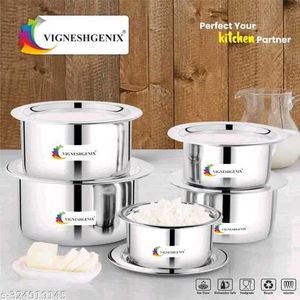 Pack Of 10 Top Set With Lids