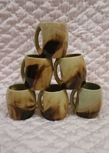 Ceramic Mugs - Set of 6