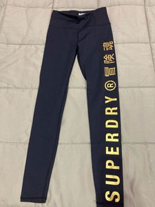 SUPERDRYBrand Print Sports Leggings with Elasticat