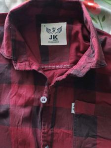 Red &amp; Black Flannel Shirt