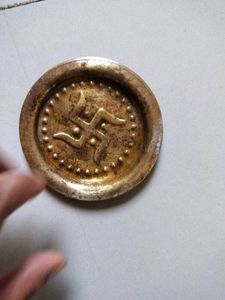 Antique Pooja Plates (Brass &amp; Copper)