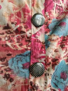 Floral Button-Down Dress