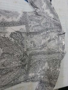 Paisley Print Top