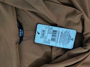 Stylish Brown Long Sleeve Top