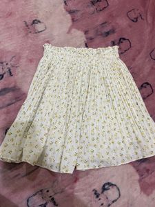 Floral Mini Skirt