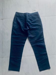 Navy Cropped Pants