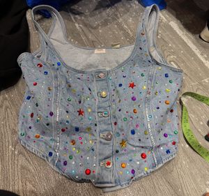 Denim Top