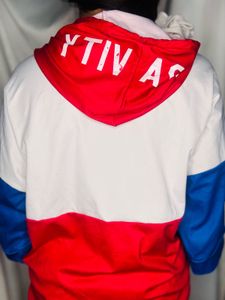 Stylish Color Block Hoodie