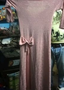 Women Slit cut gown