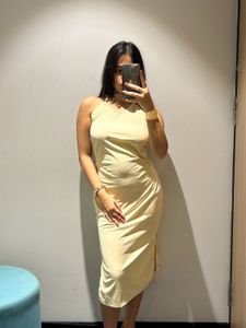 Halter Back Tie Dress 01
