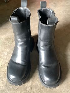 Black Leather Boots