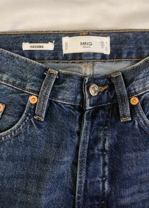 Mango Straight Leg Jeans Waist 30