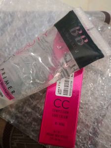 Lakme Cc Cream And Huda Beauty Primer