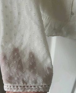 Zara White Tops