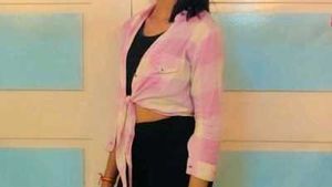 Pink Tie-Dye Shirt
