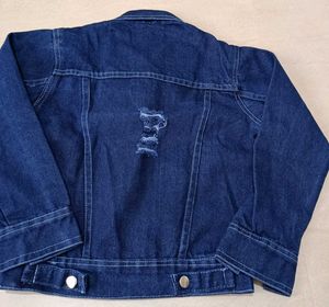 Distressed Denim Jacket