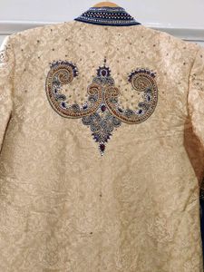 Mustard Sherwani
