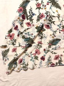 Printed High Low Dress