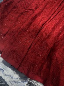 Ethnic Gown With Dupatta