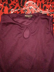 Elegant Purple Dress